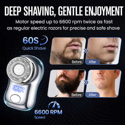 Mini-Shave Portable Electric Shaver
