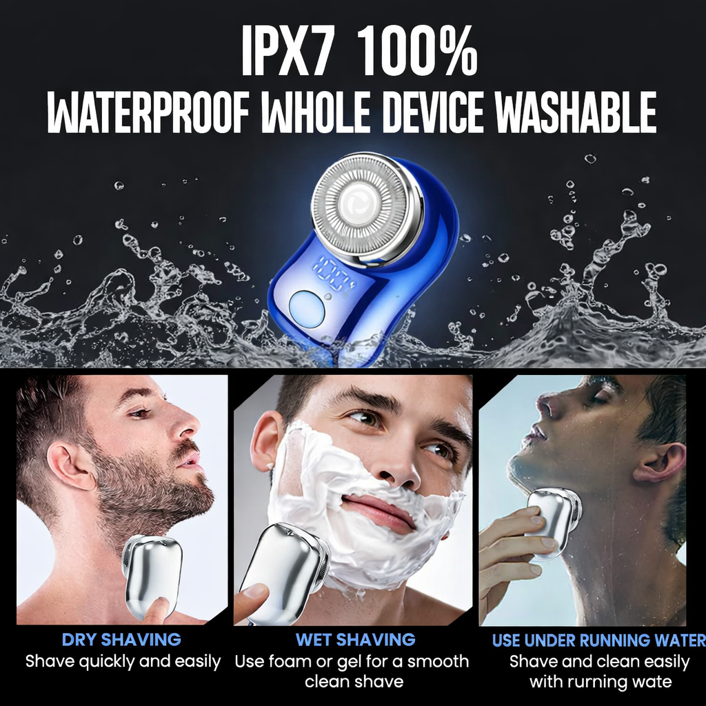 Mini-Shave Portable Electric Shaver