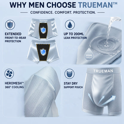 🏆20K+ SOLD 🔥 Premium Leakproof Bamboo IceSilk Boxer