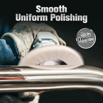 Polishing Disc With Wool Felt Flap