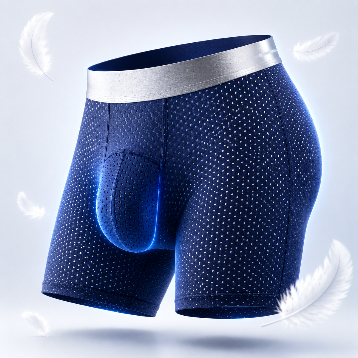 LAST DAY 70% OFF 🔥 Ultimate Leakproof IceSilk Mesh Men's Boxer