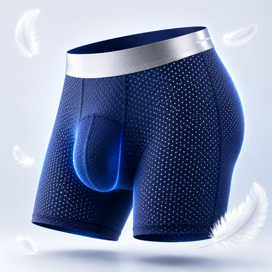 LAST DAY 70% OFF 🔥 Ultimate Leakproof IceSilk Mesh Men's Boxer