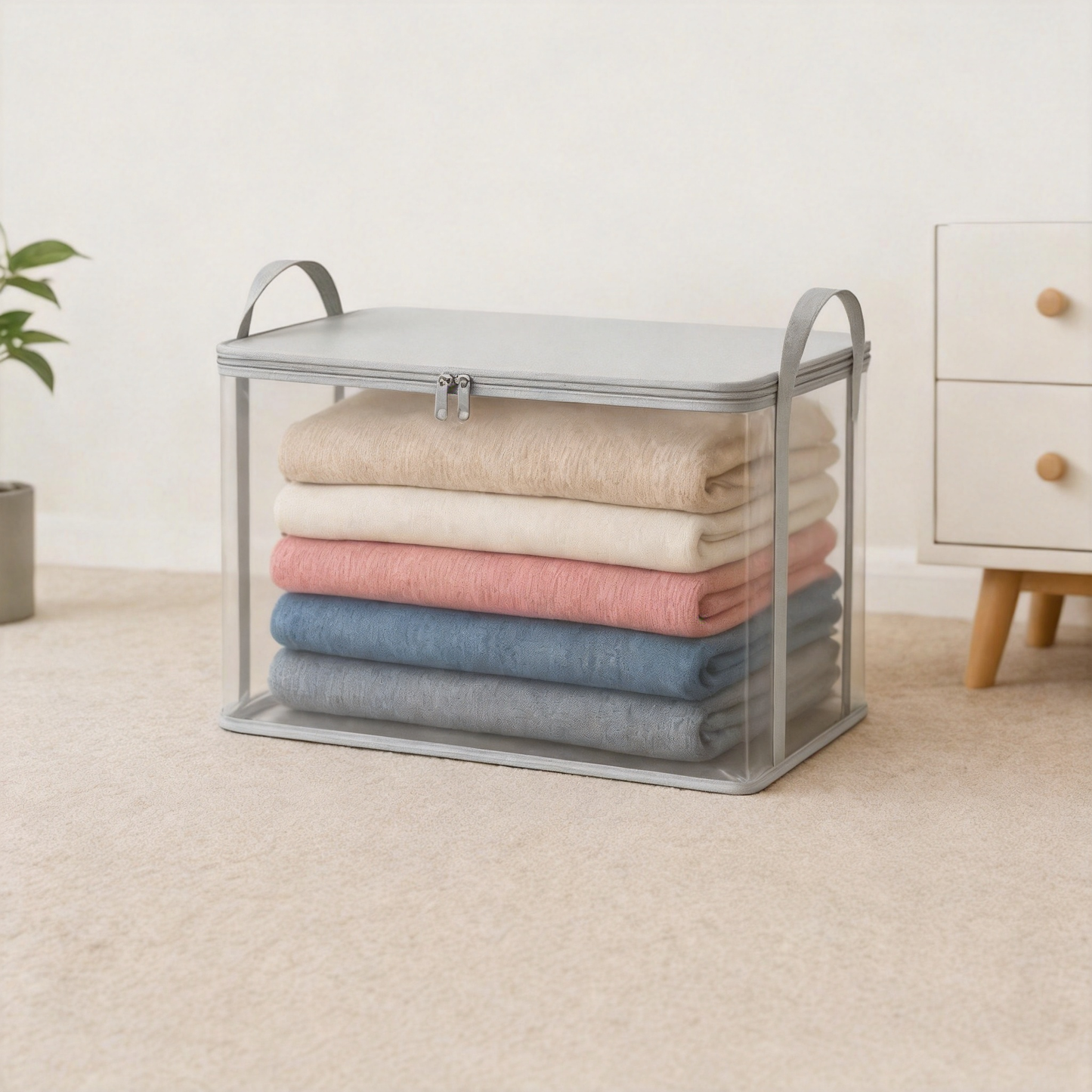 ClearView Heavy-Duty Storage Organizer Bag