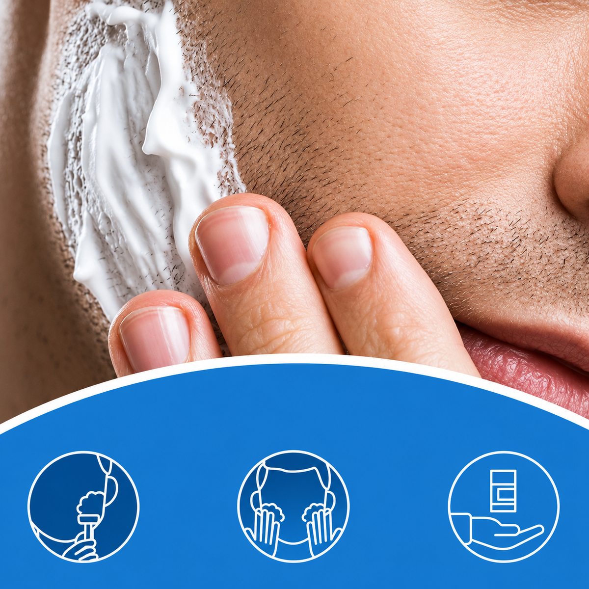 2-in-1 Shaving & Cleansing Cream Stick