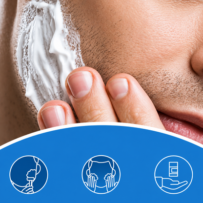 2-in-1 Shaving & Cleansing Cream Stick