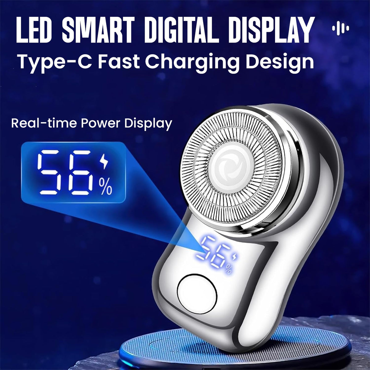 Mini-Shave Portable Electric Shaver