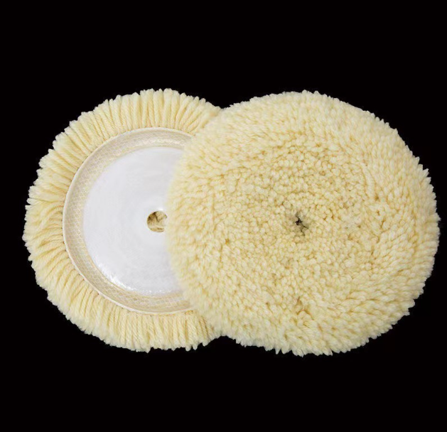 Polishing Disc With Wool Felt Flap