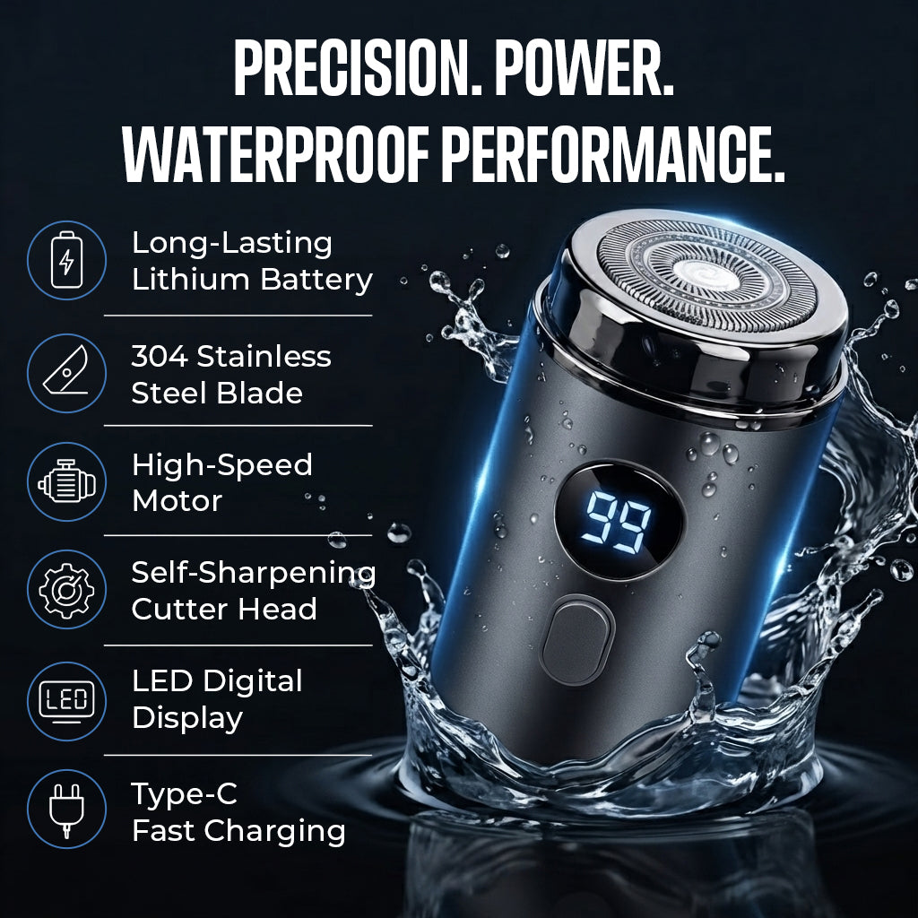 BodyTrim™ Portable Men's Electric Shaver