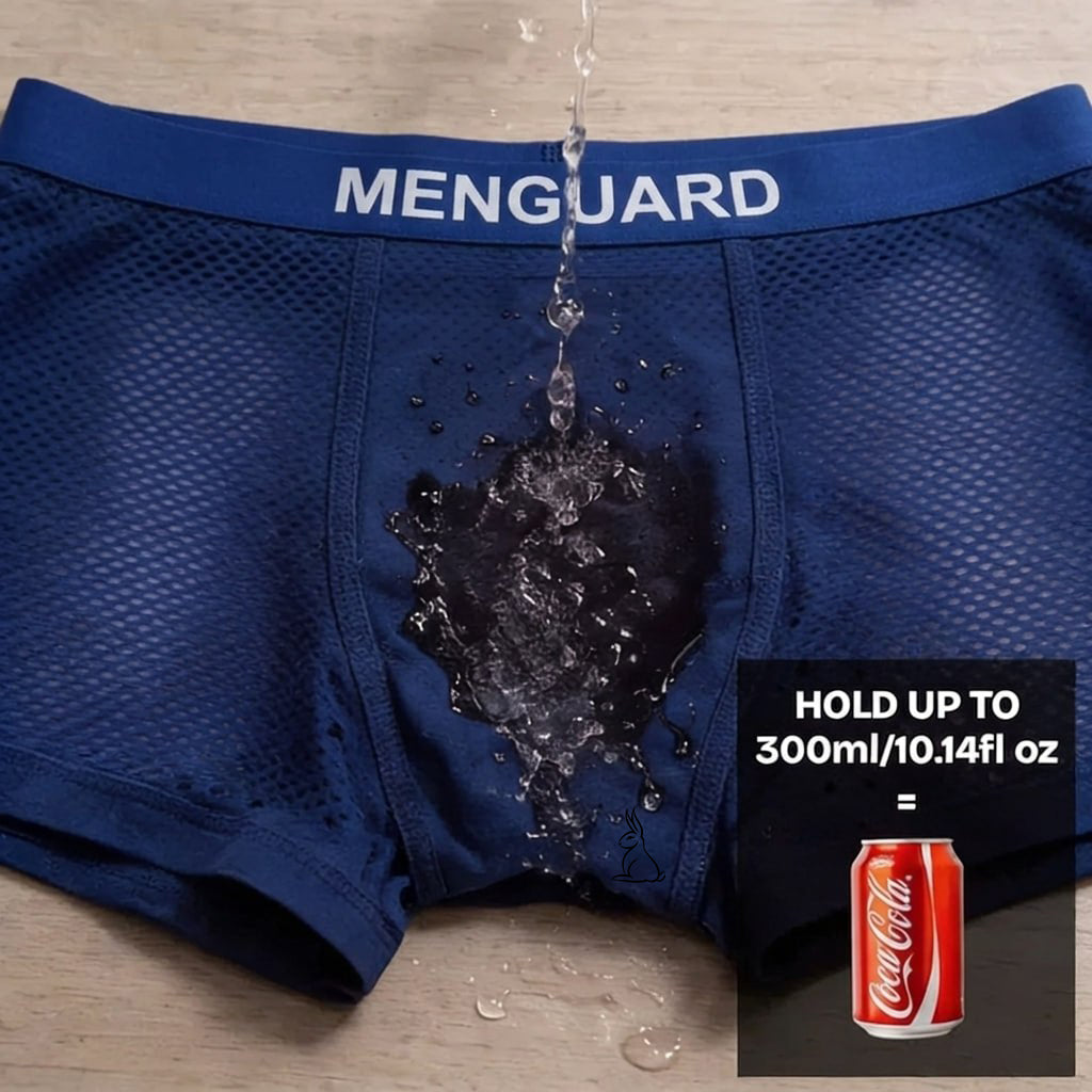 EXCLUSIVE 80% OFF 🔥2026 Premium IceSilk Leakproof Boxer Briefs 💧 Up to 300mL Absorbency | Cooling IceSilk Comfort