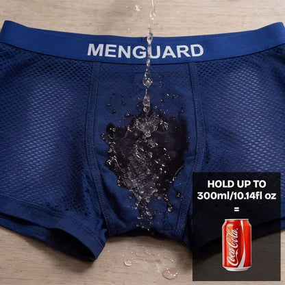 EXCLUSIVE 80% OFF 🔥2026 Premium IceSilk Leakproof Boxer Briefs 💧 Up to 300mL Absorbency | Cooling IceSilk Comfort