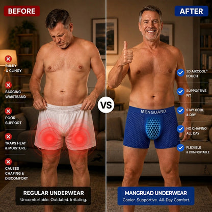 EXCLUSIVE 80% OFF 🔥2026 Premium IceSilk Leakproof Boxer Briefs 💧 Up to 300mL Absorbency | Cooling IceSilk Comfort