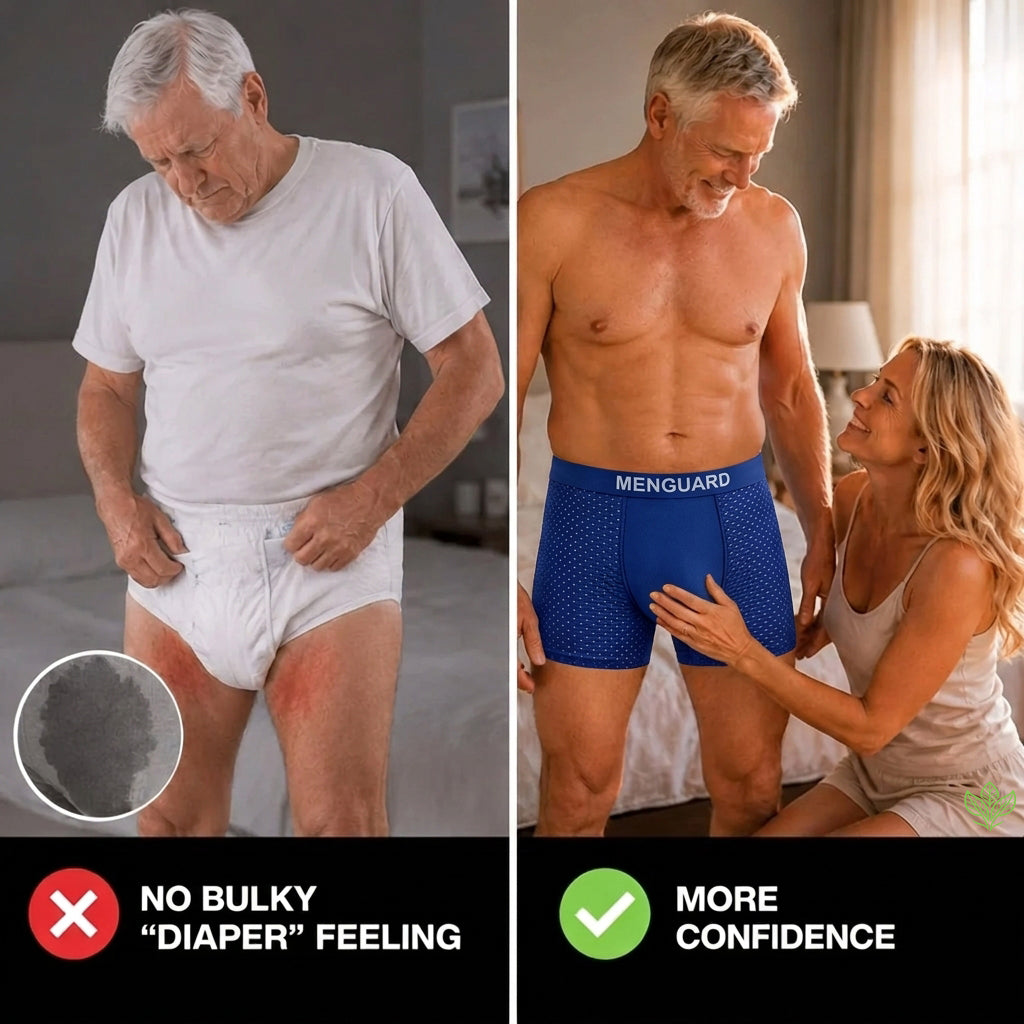 EXCLUSIVE 80% OFF 🔥2026 Premium IceSilk Leakproof Boxer Briefs 💧 Up to 300mL Absorbency | Cooling IceSilk Comfort