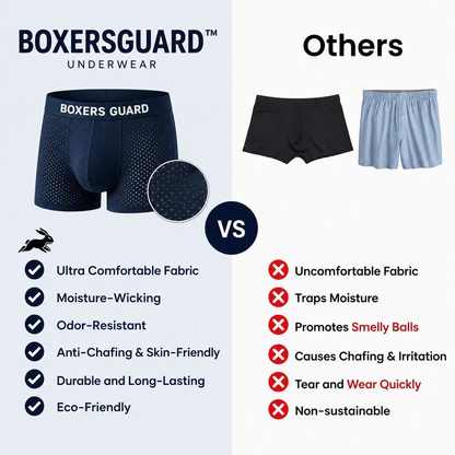 LAST DAY 70% OFF 🔥 Ultimate Leakproof IceSilk Mesh Men's Boxer