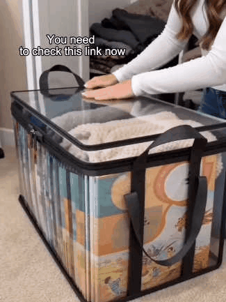 ClearView Heavy-Duty Storage Organizer Bag