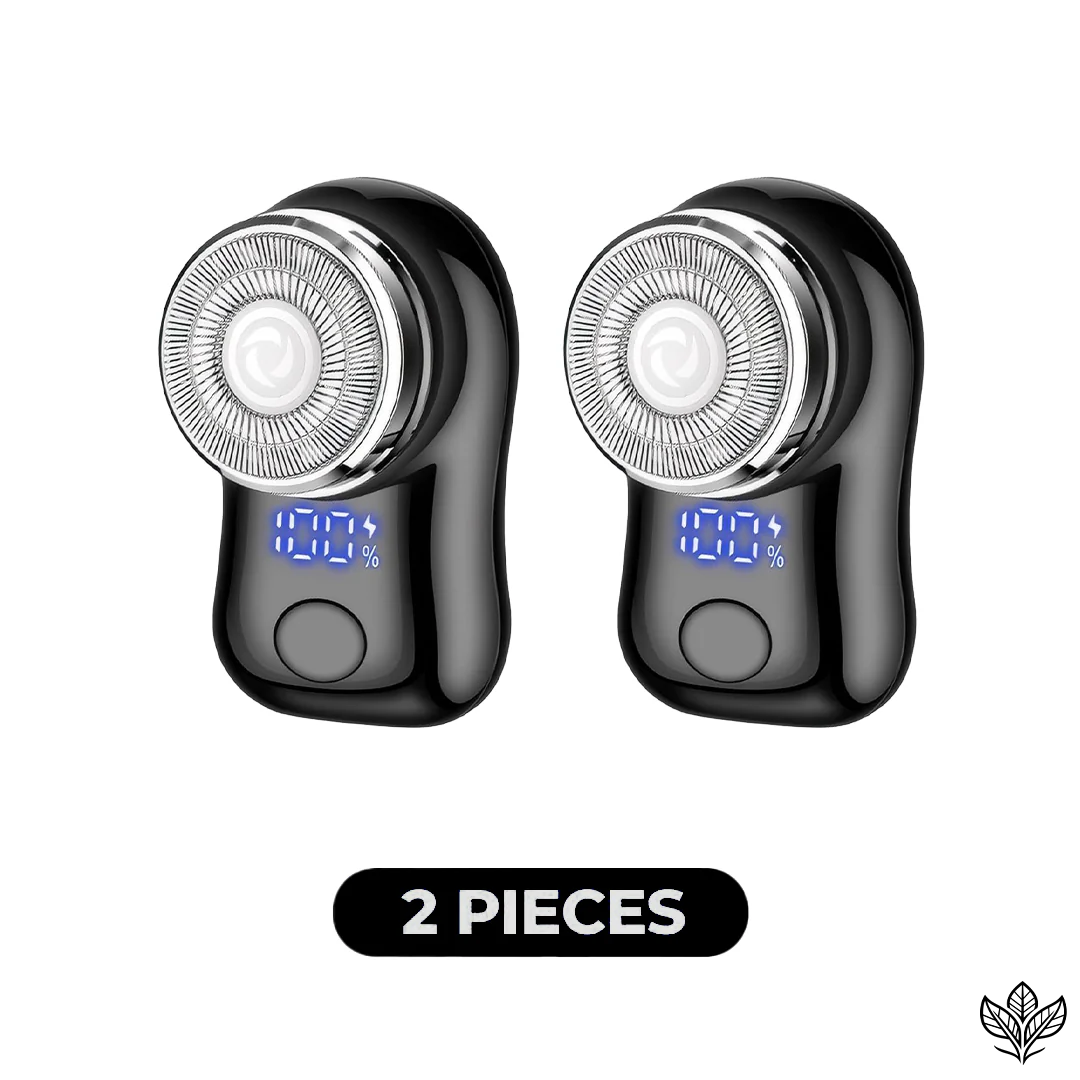EXCLUSIVE 70% OFF + 🎁🪒 2026 Upgraded Mini-Shave Portable Electric Shaver | 2M+ Sold Worldwide🏆9,900RPM Power | LED Battery Display | IPX7 Wet & Dry Use