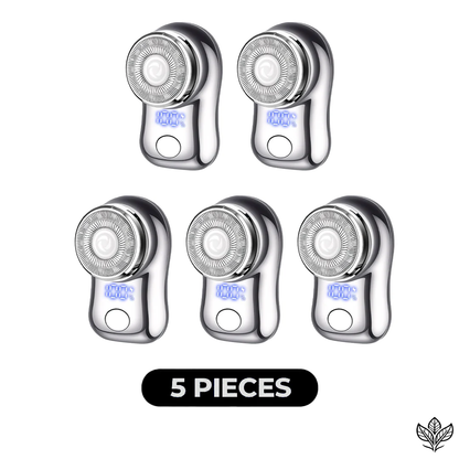 EXCLUSIVE 70% OFF + 🎁🪒 2026 Upgraded Mini-Shave Portable Electric Shaver | 2M+ Sold Worldwide🏆9,900RPM Power | LED Battery Display | IPX7 Wet & Dry Use