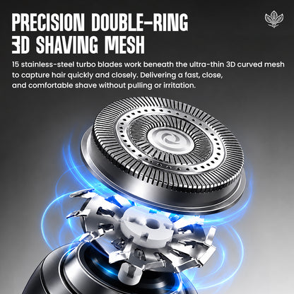 🔥 EXCLUSIVE 70% OFF + 🎁 2026 Upgraded Portable Men's Electric Shaver ⚡Full-Body Grooming |9,900RPM Motor |Smart LED Display