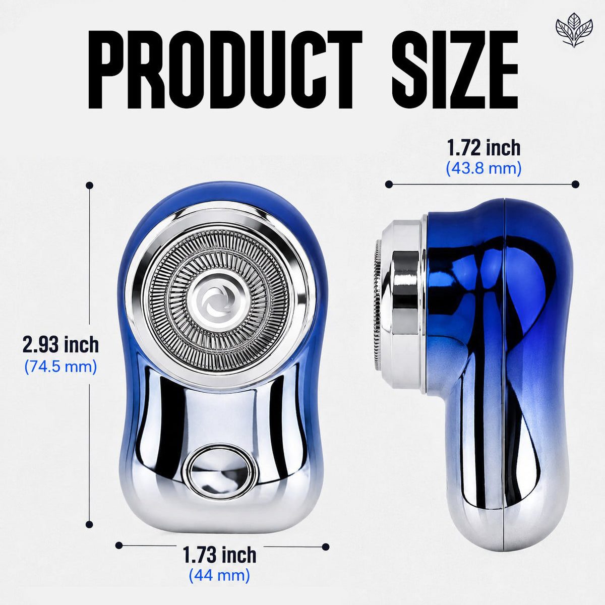 EXCLUSIVE 70% OFF + 🎁🪒 2026 Upgraded Mini-Shave Portable Electric Shaver | 2M+ Sold Worldwide🏆9,900RPM Power | LED Battery Display | IPX7 Wet & Dry Use
