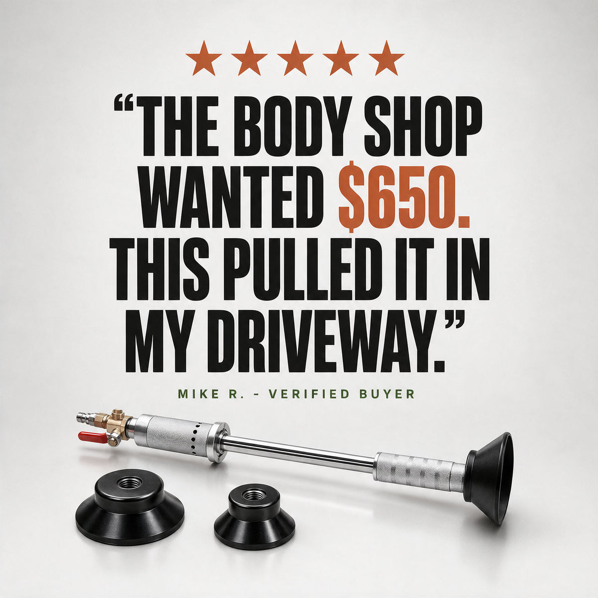 🔥EXCLUSIVE 50% OFF 🔥Vixnest™ Pneumatic Dent Puller