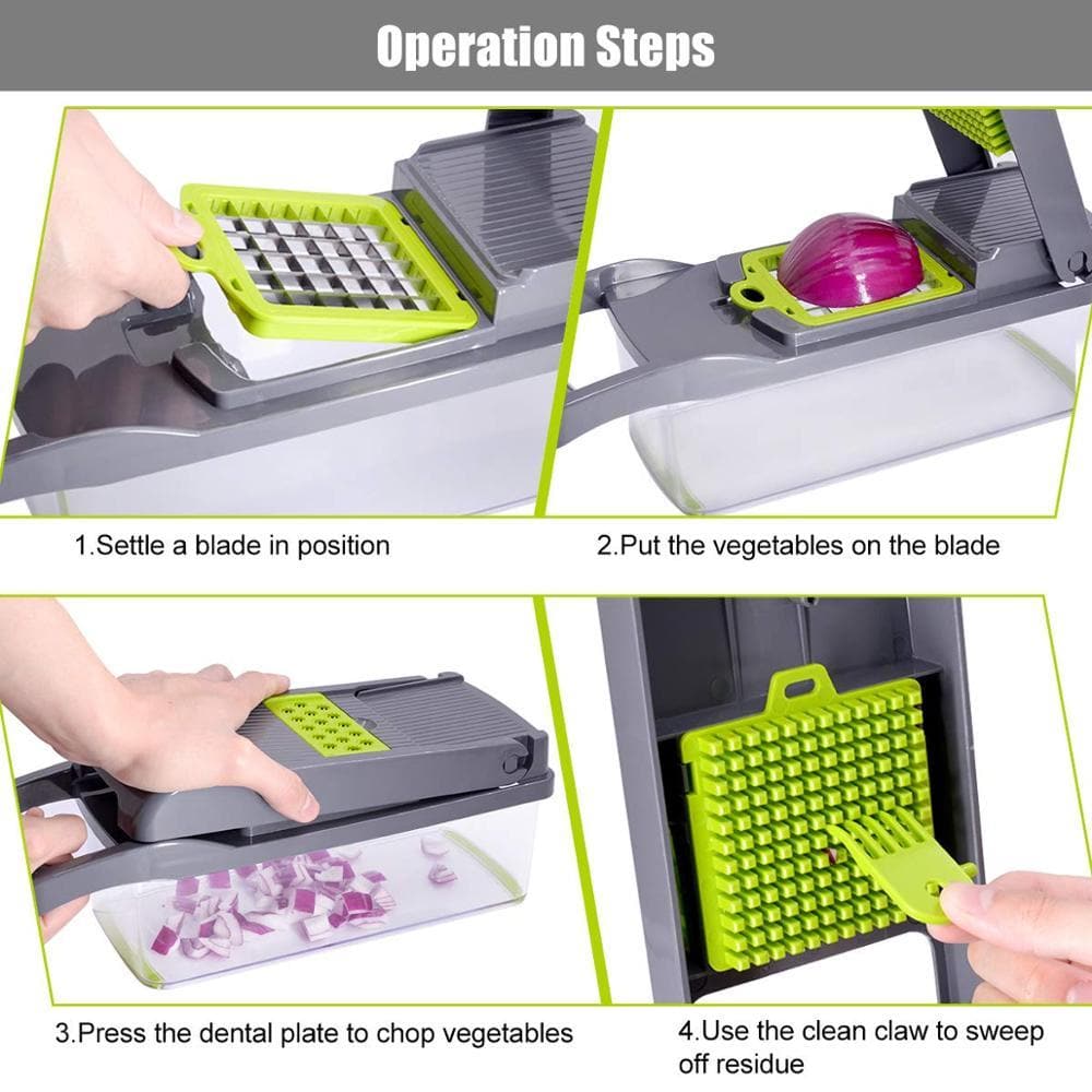 Multi-function vegetable cutter