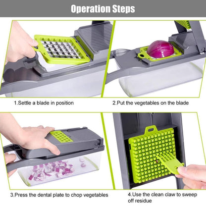 Multi-function vegetable cutter