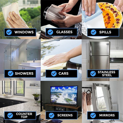 Streak-Free Miracle Cleaning Cloths