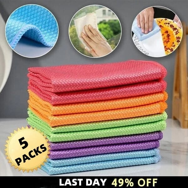 Streak-Free Miracle Cleaning Cloths