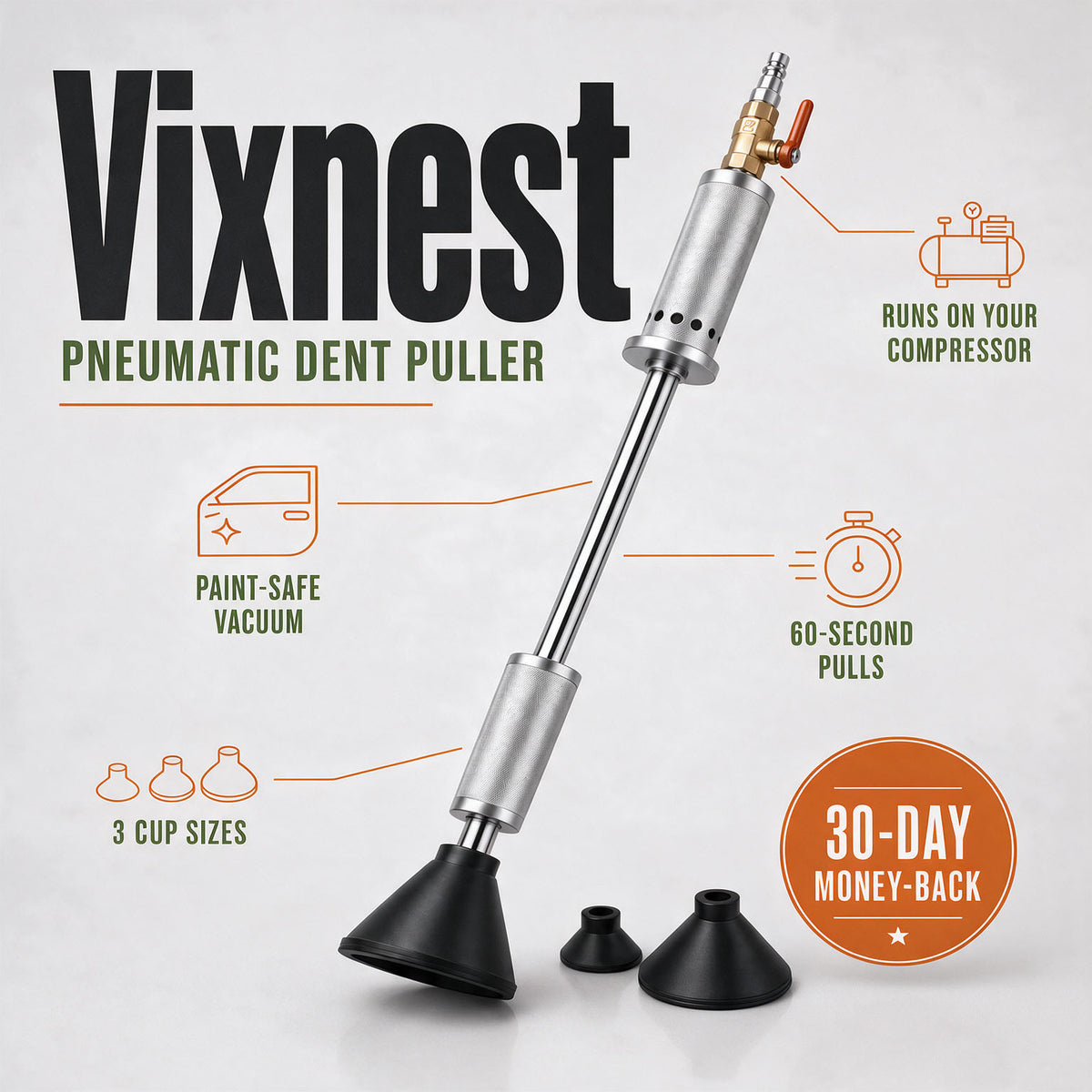 🔥EXCLUSIVE 50% OFF 🔥Vixnest™ Pneumatic Dent Puller